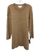 Pomander Place Size Small Orange & Gray Viscose Blend Long Sleeve Speckled Dress Orange & Gray / Small