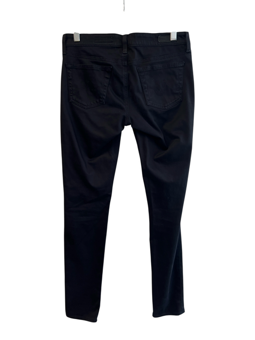 Adriano Goldschmied Size 27 Black Cotton & Modal Denim Low Rise Zipper Fly Jeans Black / 27