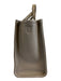 Marc Jacobs Taupe Gray Leather Top Handle Crossbody Strap Tote Bag Taupe Gray / M