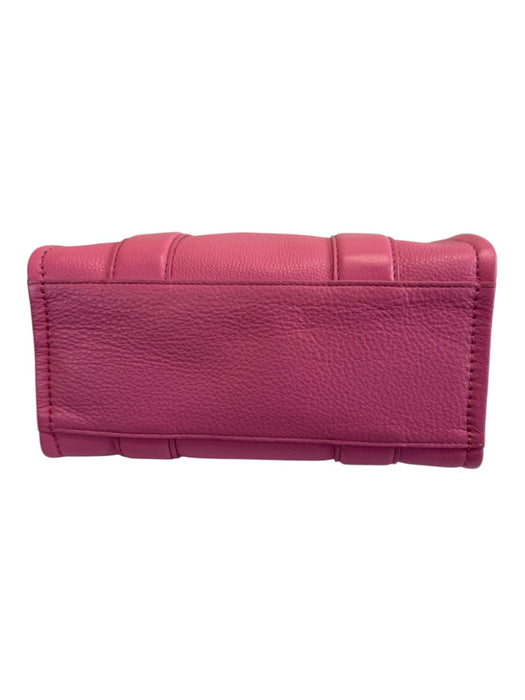 Marc Jacobs Bubblegum Pink Leather Top Handle Crossbody Strap Tote Bag Bubblegum Pink / S