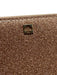 Kate Spade Beige Pink Polythylene Blend Glitter Zip Bifold Wallets Beige Pink