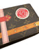 Louis Vuitton brown, gold, pink Coated Canvas Painted Monogram trunk Wallets brown, gold, pink