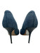 Jimmy Choo Shoe Size 39 Blue Denim Upper Leather Pointed Toe Pumps Blue / 39