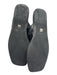 Prada Shoe Size 41 Black Leather & Synthetic T Toe Square Toe Flat Sandals Black / 41