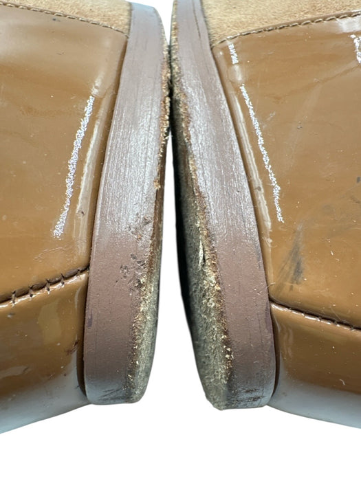Yves Saint Laurent Shoe Size 39 Brown Suede & Patent Leather Stilletto Pumps Brown / 39