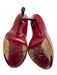 Yves Saint Laurent Shoe Size 40 Red Leather Patent Stilletto Platform Pumps Red / 40