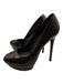 Brian Atwood Shoe Size 9/40 Burgundy Leather Stiletto Platform Round Toe Pumps Burgundy / 9/40