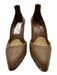 Gucci Shoe Size 9 Brown Leather Pointed Toe Stiletto Studded Pumps Brown / 9