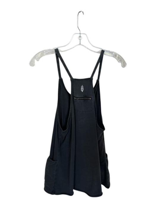 FP Movement Size S Charcoal Cotton Blend Spaghetti Strap Built in Shorts Dress Charcoal / S