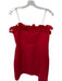 Glam Size L Red Polyester ruffles Spaghetti Strap Dress Red / L