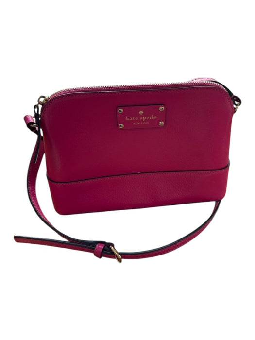 Kate Spade Pink Leather Dome shaped Crossbody Bag Pink / S