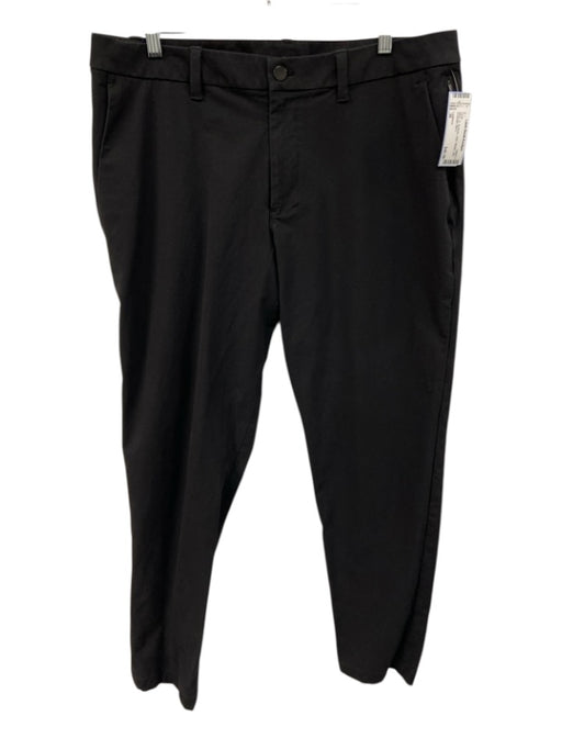 Lululemon Size 36 Black Synthetic Solid Athletic Slim Men's Pants Black / 36