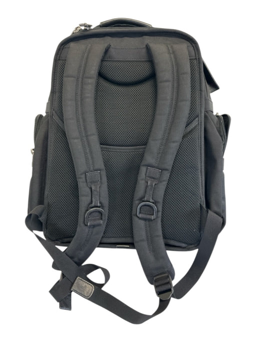 Tumi AS IS Black Canvas Solid Men's Backpack Black