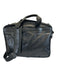 Tumi AS IS Black Leather Solid Satchel Men's Accessories Black