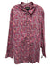 Cremieux Size 3XB Pink Cotton Paisley Button up Men's Long Sleeve Shirt Pink / 3XB