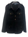 Polo Size XXL Black Wool Solid Military Button up Men's Jacket Black / XXL