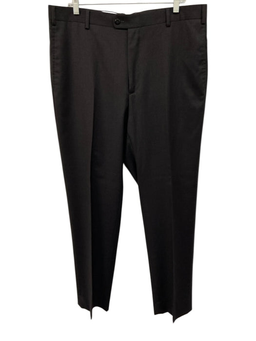 Zanella Size 40 Gray Wool Solid Men's Pants Gray / 40