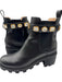 Gucci Shoe Size 41 Black Leather Rhinestone Chelsea Block Heel Ankle Booties Black / 41