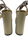 Jimmy Choo Shoe Size 41 Cream, Gold, Brown Leather Snake Print Platform Sandals Cream, Gold, Brown / 41