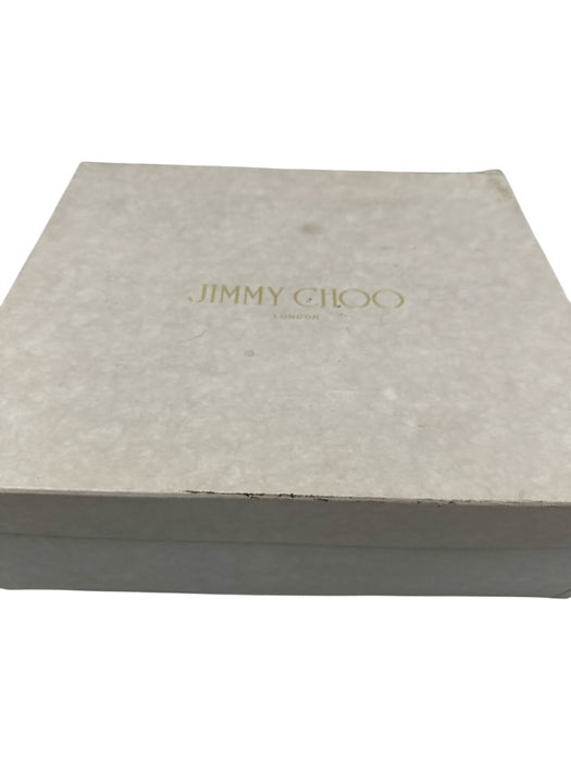 Jimmy Choo Shoe Size 41 Cream, Gold, Brown Leather Snake Print Platform Sandals Cream, Gold, Brown / 41