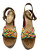 Christian Louboutin Shoe Size 42 Tan & multi Leather Leather Braided Sandals Tan & multi / 42