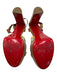 Christian Louboutin Shoe Size 42 Tan & multi Leather Leather Braided Sandals Tan & multi / 42