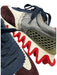 Christian Louboutin Shoe Size 42 White, Blue, Red Leather Low Top Sneakers White, Blue, Red / 42