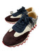 Christian Louboutin Shoe Size 42 White, Blue, Red Leather Low Top Sneakers White, Blue, Red / 42