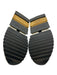 Dolce & Gabbana Shoe Size 41 Gold & Black Synthetic Rhinestone Logo Sneakers Gold & Black / 41