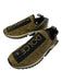 Dolce & Gabbana Shoe Size 41 Gold & Black Synthetic Rhinestone Logo Sneakers Gold & Black / 41