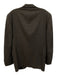 Peter Millar Brown Wool Blend Solid Men's Blazer Brown / 40R