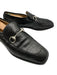 Gucci Shoe Size 43E Black Snakeskin Solid Dress Stacked Heel Men's Shoes Black / 43E