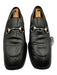 Gucci Shoe Size 43E Black Snakeskin Solid Dress Stacked Heel Men's Shoes Black / 43E