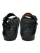 Birkenstock Shoe Size 36 Black Rubber Buckle Double Strap Sandals Black / 36
