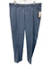 Peter Millar Size 38 Blue Cotton Solid Khakis Men's Pants Blue / 38