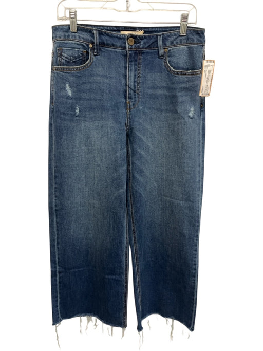 Unpublished Size 29 Medium dark wash Cotton Blend Denim Distressed Detail Jeans Medium dark wash / 29