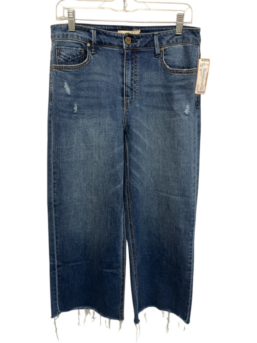 Unpublished Size 29 Medium dark wash Cotton Blend Denim Distressed Detail Jeans Medium dark wash / 29