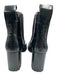 See By Chloe Shoe Size 38 Black Leather Upper Glossy Elastic Sides Ankle Boots Black / 38