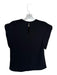 Amanda Uprichard Size S Black Polyester High Neck Sleeveless Muscle Tank Top Black / S