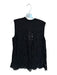Generation Love Size S Black Cotton Blend Lace Sleeveless see through back Top Black / S