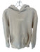 Comfrt Size S Tan Cotton Long Sleeve kangaroo Pocket Oversize Hoodie Tan / S