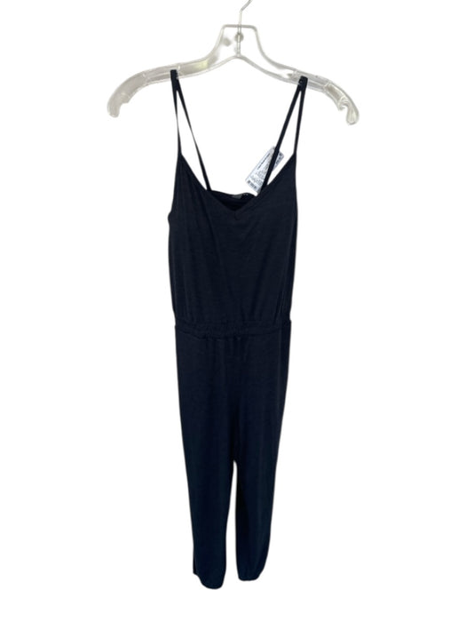 Vuori Size S Navy Polyester Spaghetti Strap Built in Bra Heathered Jumper Navy / S