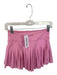 Goldhinge Size S Pink Polyester Blend Waist Band Pleated Athletic Skort Pink / S