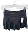 Goldhinge Size S Black Polyester Blend Waist Band Pleated Athletic Skort Black / S