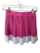Varley Size S Pink & White Recycled Polyester Blend Waist Band Color Block Skort Pink & White / S