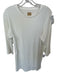 Free-est Size XS White Viscose Long Sleeve Slit Dress White / XS