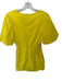 Strut & Bolt Size S Bright Yellow Cotton Short Balloon Sleeve Back Zip Dress Bright Yellow / S