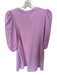 TCEC Size S Purple Cotton Blend 3/4 Balloon Sleeve Dress Purple / S