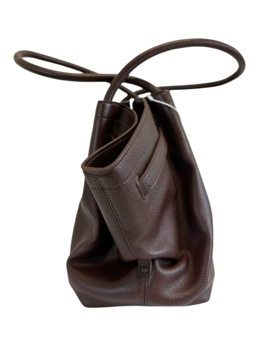 JW PEI Dark Brown Vegan Leather Magnetic Closure Hand & Shoulder Bag Bag Dark Brown / M