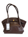 JW PEI Dark Brown Vegan Leather Magnetic Closure Hand & Shoulder Bag Bag Dark Brown / M